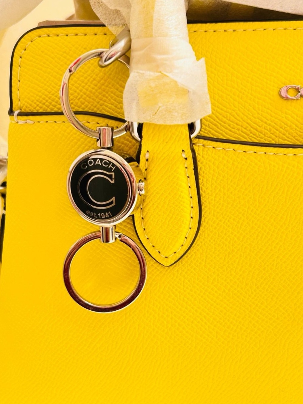 Coach 1941 Valet Keychain/ Bag Charm - Picture 7 of 11